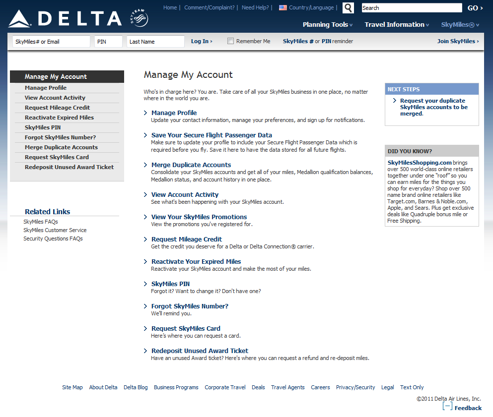 Are you getting the most out of DELTA.com?