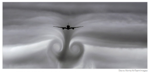 a plane flying in the sky