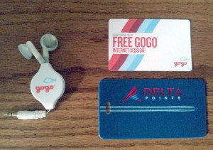 a white device with a blue tag next to it