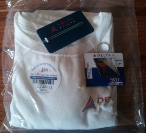 a white shirt in a plastic bag