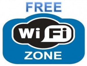 a blue and black sign with white text