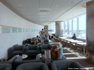 people sitting in a lounge area