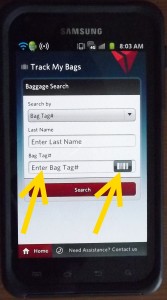 a screen shot of a phone