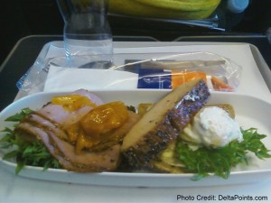 a tray of food on a tray