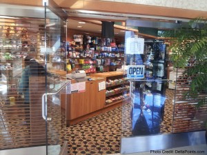 a storefront with a glass door