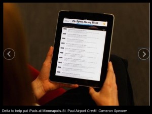 a person holding a tablet