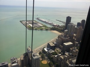 a city next to the water