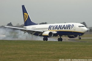 a jet on the runway