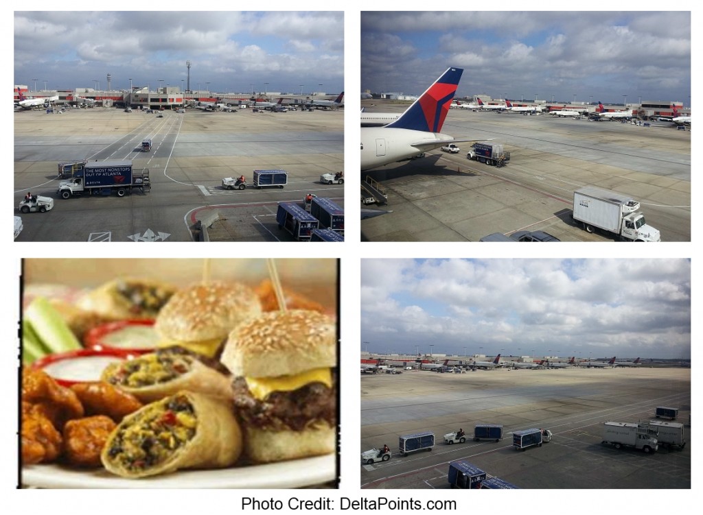 view from Chilis in atlanta airport concourse A next to Skyclub - Eye of the Flyer