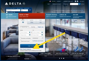 a screenshot of a flight login
