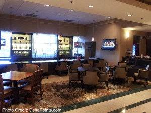 a room with a table and chairs