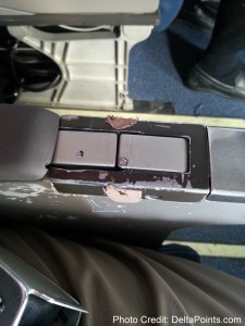 a close-up of a seat