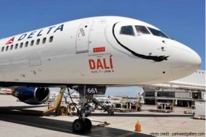 a close-up of a plane