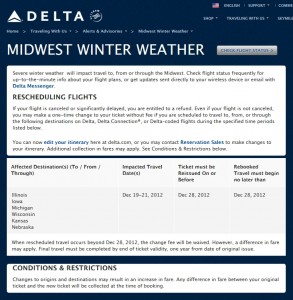 a screenshot of a flight information