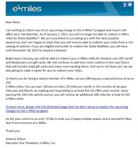 a email with a blue and white background