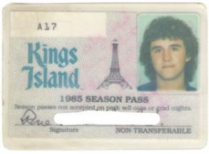 a close-up of a passport