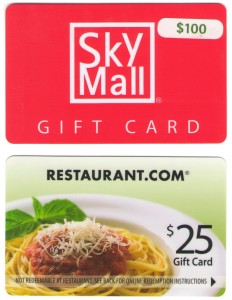 a close-up of a gift card