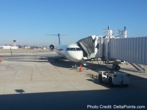 a jet plane at an airport