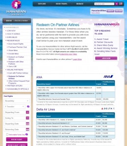 a screenshot of a travel website
