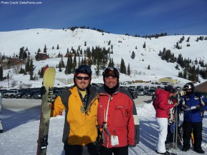 a couple of men posing for a picture