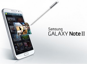 a white cell phone with a stylus