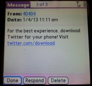 a screen shot of a message