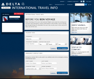 a screenshot of a travel website