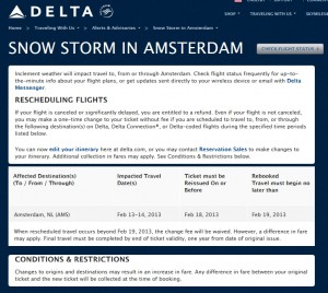 a screenshot of a flight information