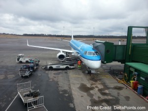 a plane at an airport