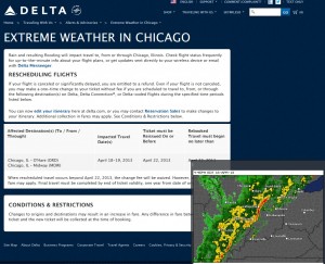 a screenshot of a flight information