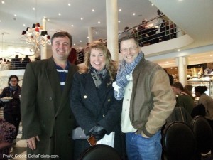 a group of people posing for a photo