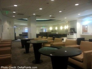 a room with tables and chairs