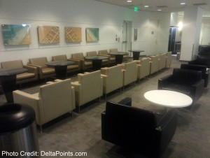 a room with chairs and tables