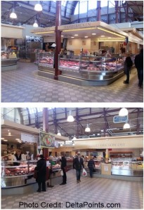 a collage of different types of meat