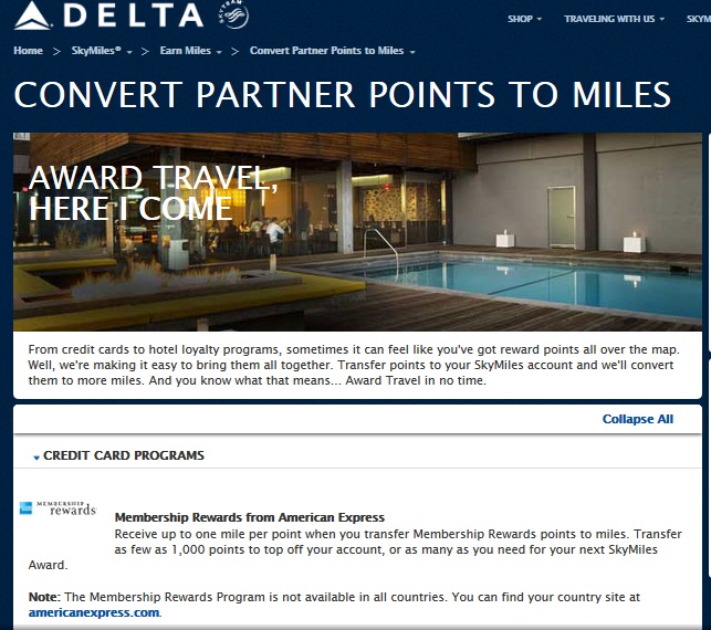 Rookie Wednesday: transferring points from another program to Delta Air Lines