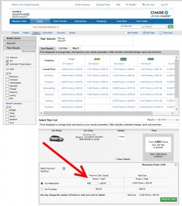 a screenshot of a car purchase