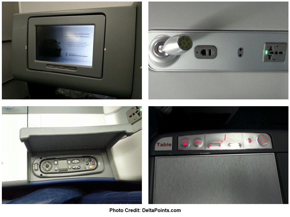 Delta Air Lines 767-300 Business Class & Economy Comfort International seats review