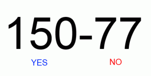 a black numbers on a white background
