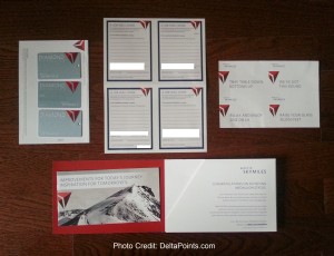 my diamond medallion kit from delta airlines delta points blog