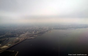 milwaukee Wisconsin from the air mke airport delta points blog
