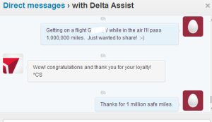 twitter million mile