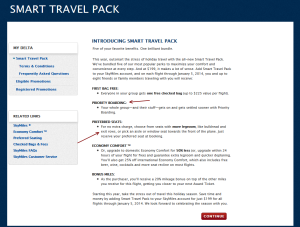 smart travel pack delta airlines delta points blog