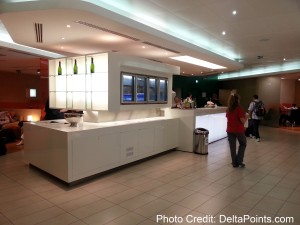 bar and food service Giotto lounge alitalia rome italy