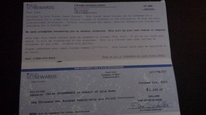 fake check from skyrewards from facebook delta page