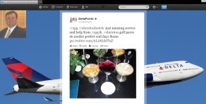 tweet about service at hotel