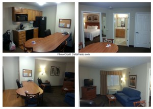 Candlewood Suites Kenosha WI delta points blog king suite 1