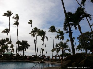 Delta jet landing in hawaii delta points blog from hilton hawaiin village