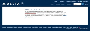 there is a way to hold award tickets for four hours on delta-com