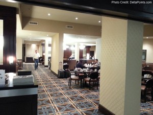 Sheration IAH restaurant delta points blog