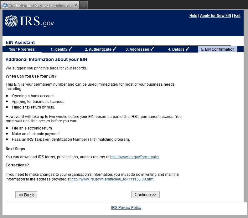 Rookie Wednesday: How to apply for an EIN number or “Employer Identification Number”